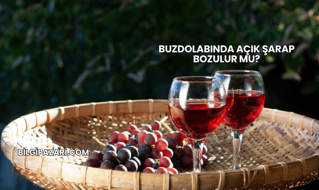 Buzdolabında Açık Şarap Bozulur mu?
