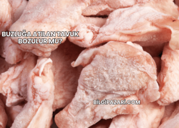 Buzluğa Atılan Tavuk Bozulur mu?