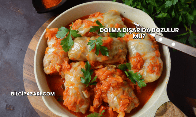 Dolma Dışarıda Bozulur mu?