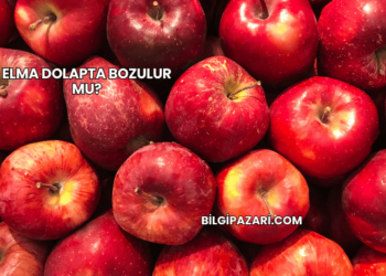 Elma Dolapta Bozulur mu?