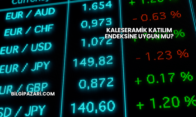 Kaleseramik Katılım Endeksine Uygun mu?