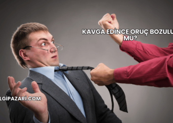Kavga Edince Oruç Bozulur mu?