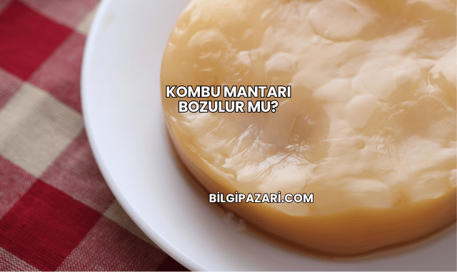 Kombu Mantarı Bozulur mu?