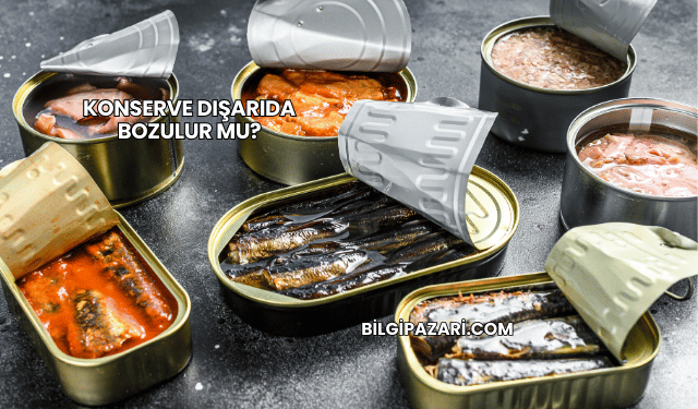 Konserve Dışarıda Bozulur mu?