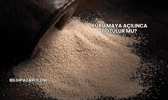 Kuru Maya Açılınca Bozulur mu?