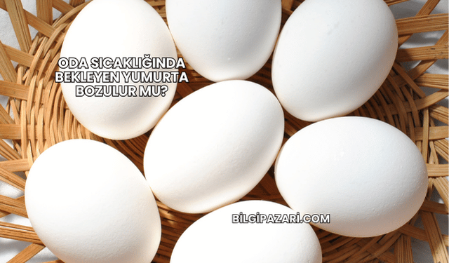 Oda Sıcaklığında Bekleyen Yumurta Bozulur mu?