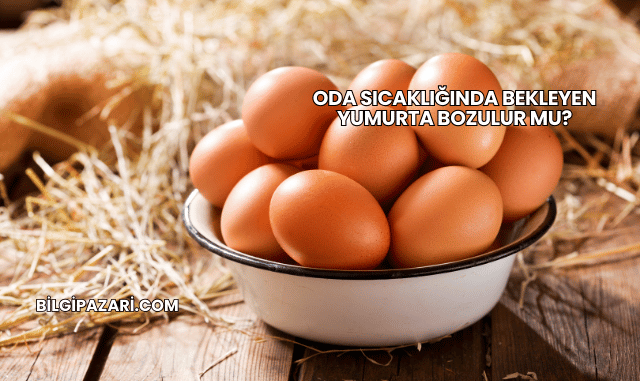 Oda Sıcaklığında Bekleyen Yumurta Bozulur mu?