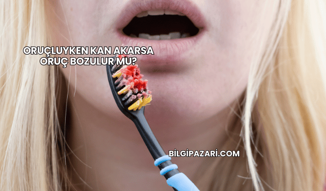 Oruçluyken Kan Akarsa Oruç Bozulur mu?