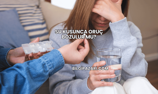 Su Kusunca Oruç Bozulur mu?