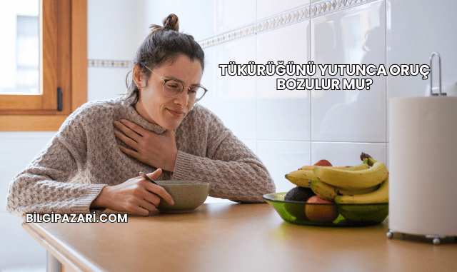 Tükürüğünü Yutunca Oruç Bozulur mu?