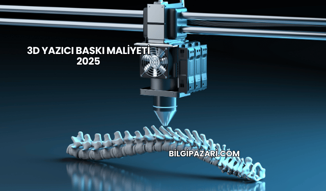 3D Yazıcı Baskı Maliyeti 2025