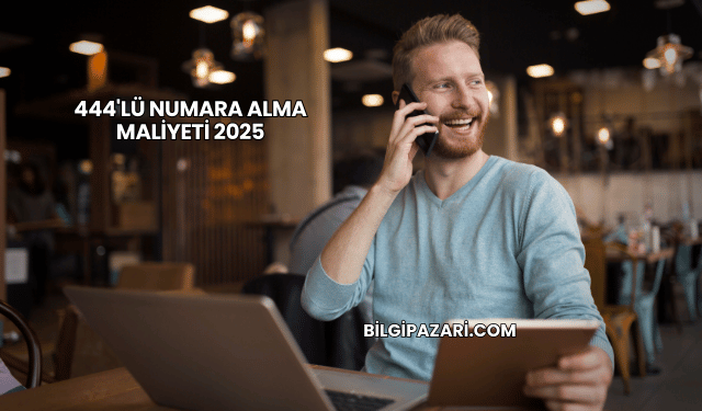444'lü Numara Alma Maliyeti 2025