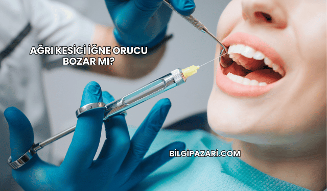 Ağrı Kesici İğne Orucu Bozar mı?