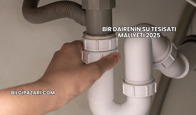 Bir Dairenin Su Tesisatı Maliyeti 2025