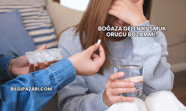 Boğaza Gelen Kusmuk Orucu Bozar mı?