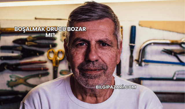Boşalmak Orucu Bozar mı?