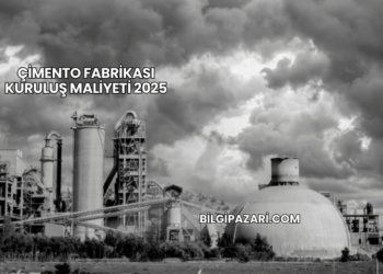 Çimento Fabrikası Kuruluş Maliyeti 2025