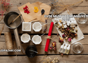 Evde Mum Yapımı Maliyeti 2025