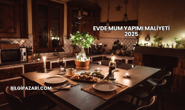 Evde Mum Yapımı Maliyeti 2025