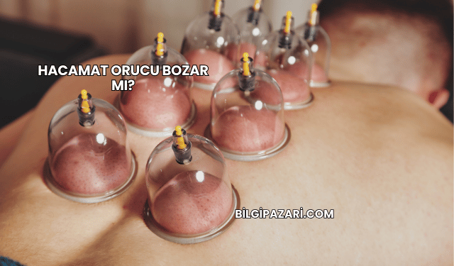 Hacamat Orucu Bozar mı?