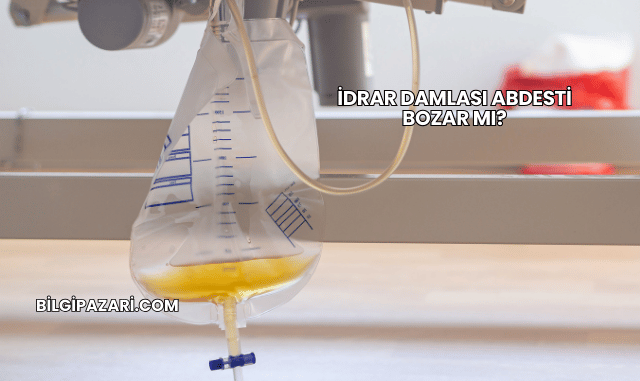 İdrar Damlası Abdesti Bozar mı?