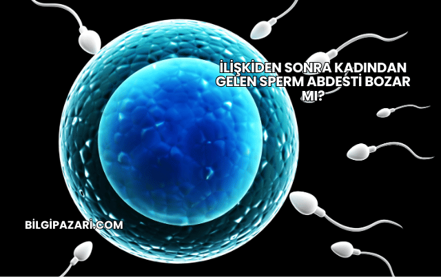 İlişkiden Sonra Kadından Gelen Sperm Abdesti Bozar mı?
