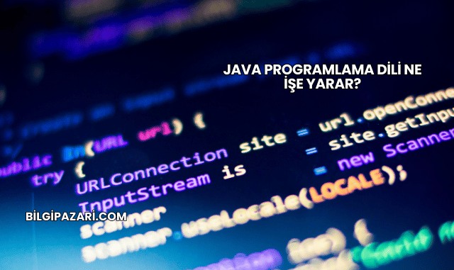 Java Programlama Dili Ne İşe Yarar?