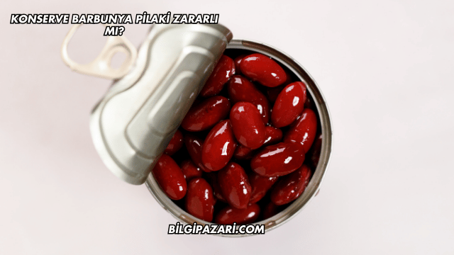 Konserve Barbunya Pilaki Zararlı mı?