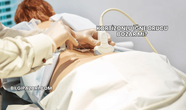 Kortizonlu İğne Orucu Bozar mı?