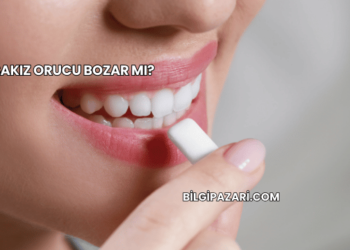 Sakız Orucu Bozar mı?