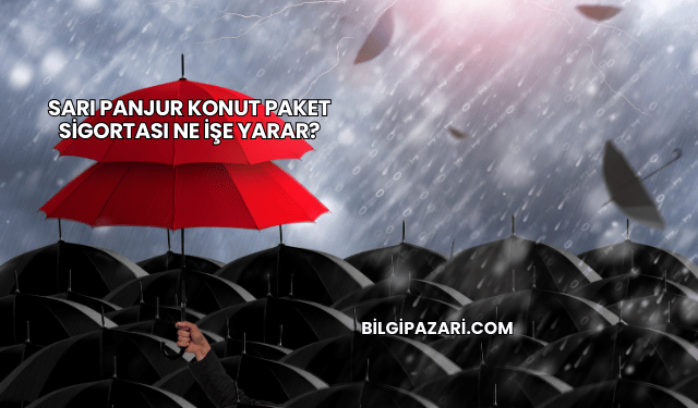 Sarı Panjur Konut Paket Sigortası Ne İşe Yarar?
