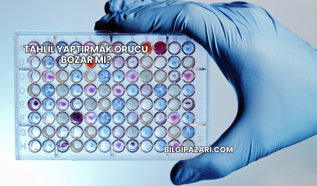 Tahlil Yaptırmak Orucu Bozar mı?