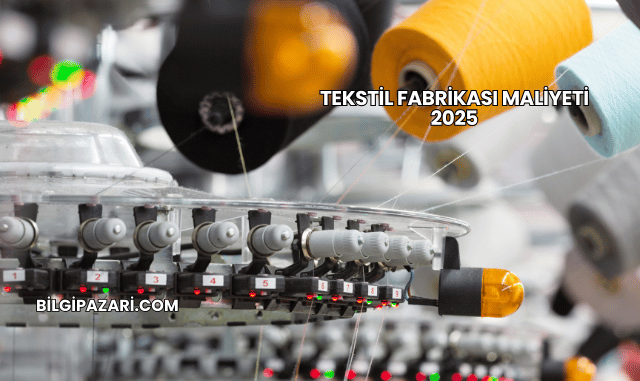 Tekstil Fabrikası Maliyeti 2025