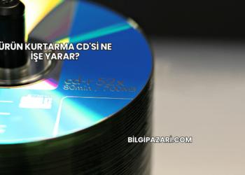 Ürün Kurtarma CD'si Ne İşe Yarar?