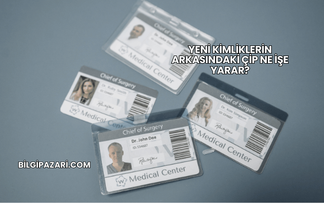 Yeni Kimliklerin Arkasındaki Çip Ne İşe Yarar?