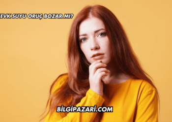 Zevk Suyu Oruç Bozar mı?