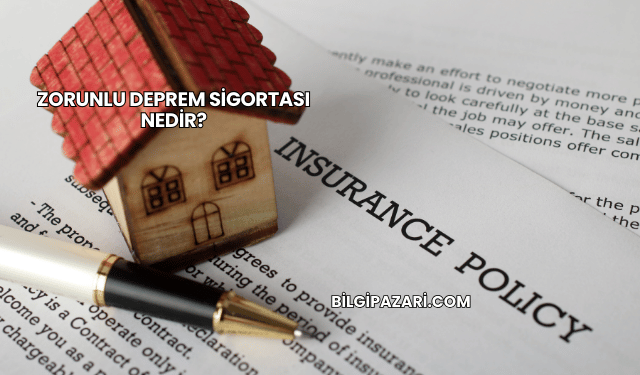 Zorunlu Deprem Sigortası Nedir?