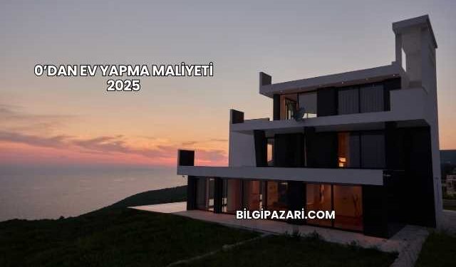 0’dan Ev Yapma Maliyeti 2025