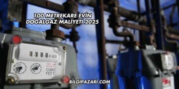 100 Metrekare Evin Doğalgaz Maliyeti 2025