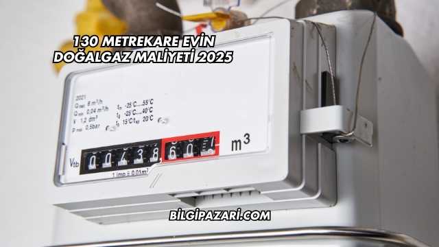 130 Metrekare Evin Doğalgaz Maliyeti 2025