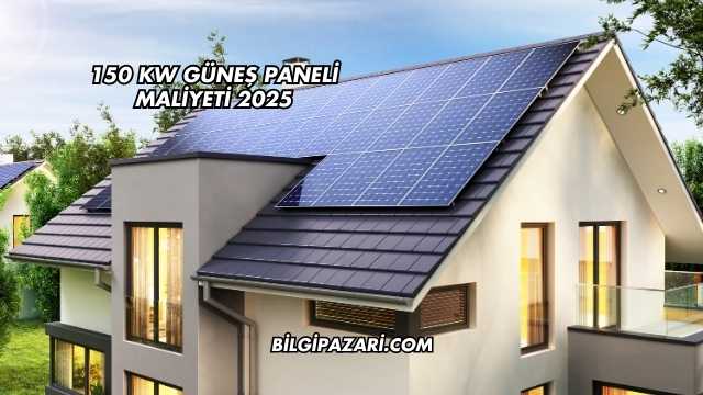 150 KW Güneş Paneli Maliyeti 2025