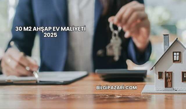 30 M2 Ahşap Ev Maliyeti 2025