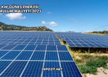 5 Kw Güneş Enerjisi Kurulum Maliyeti 2025