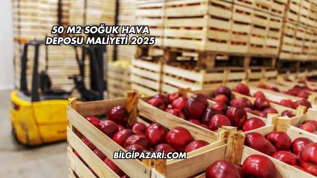 50 m2 Soğuk Hava Deposu Maliyeti 2025