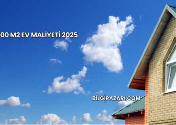 500 m2 Ev Maliyeti 2025