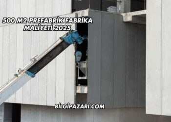 500 m2 Prefabrik Fabrika Maliyeti 2025