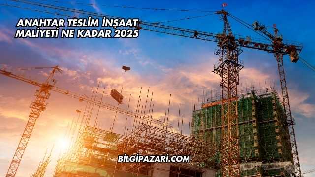 Anahtar Teslim İnşaat Maliyeti Ne Kadar 2025