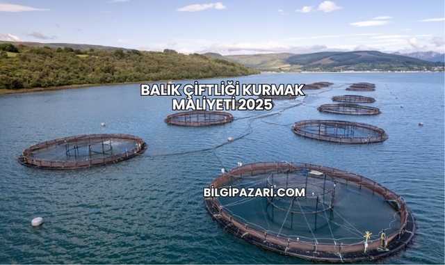 Balık Çiftliği Kurmak Maliyeti 2025