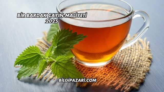 Bir Bardak Çayın Maliyeti 2025