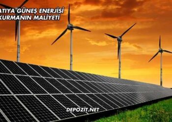 Çatıya Güneş Enerjisi Kurmanın Maliyeti